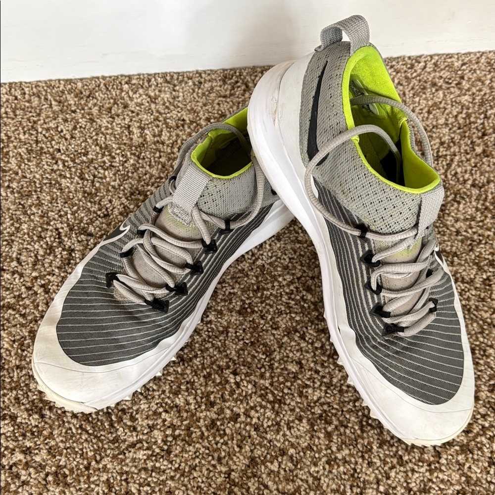 Nike Men’s FI Premiere Golf Shoes White Volt Black 835421-001 Size 10.5👟